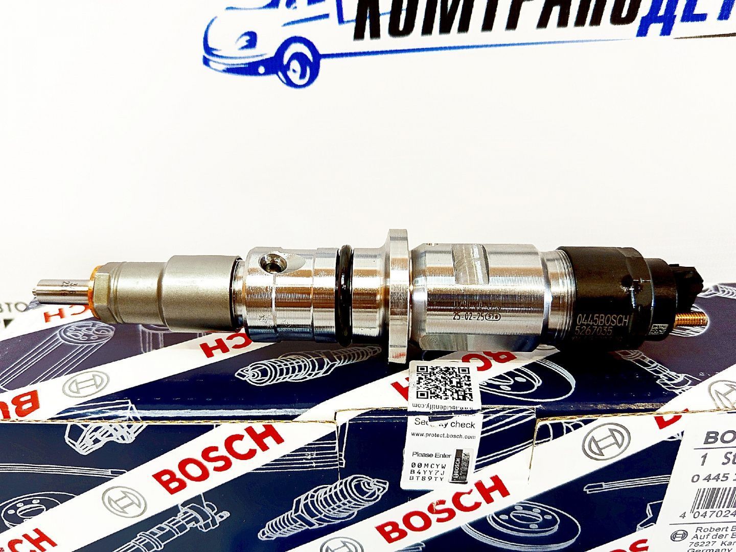 Форсунка топливная КАМАЗ-4308/43255/65115/ дв. Cummins ISB 6.7 E-5 (0445120329)