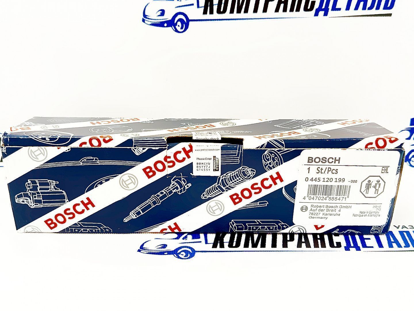 Форсунка топливная КАМАЗ-65116/6460/44108/65225 дв. Сummins ISL 340/ 375 (Евро-4) (0445120199)