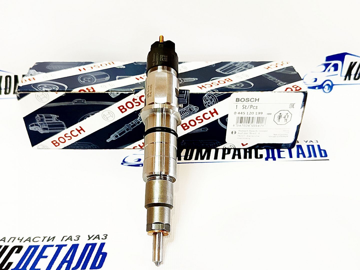 Форсунка топливная КАМАЗ-65116/6460/44108/65225 дв. Сummins ISL 340/ 375 (Евро-4) (0445120199)