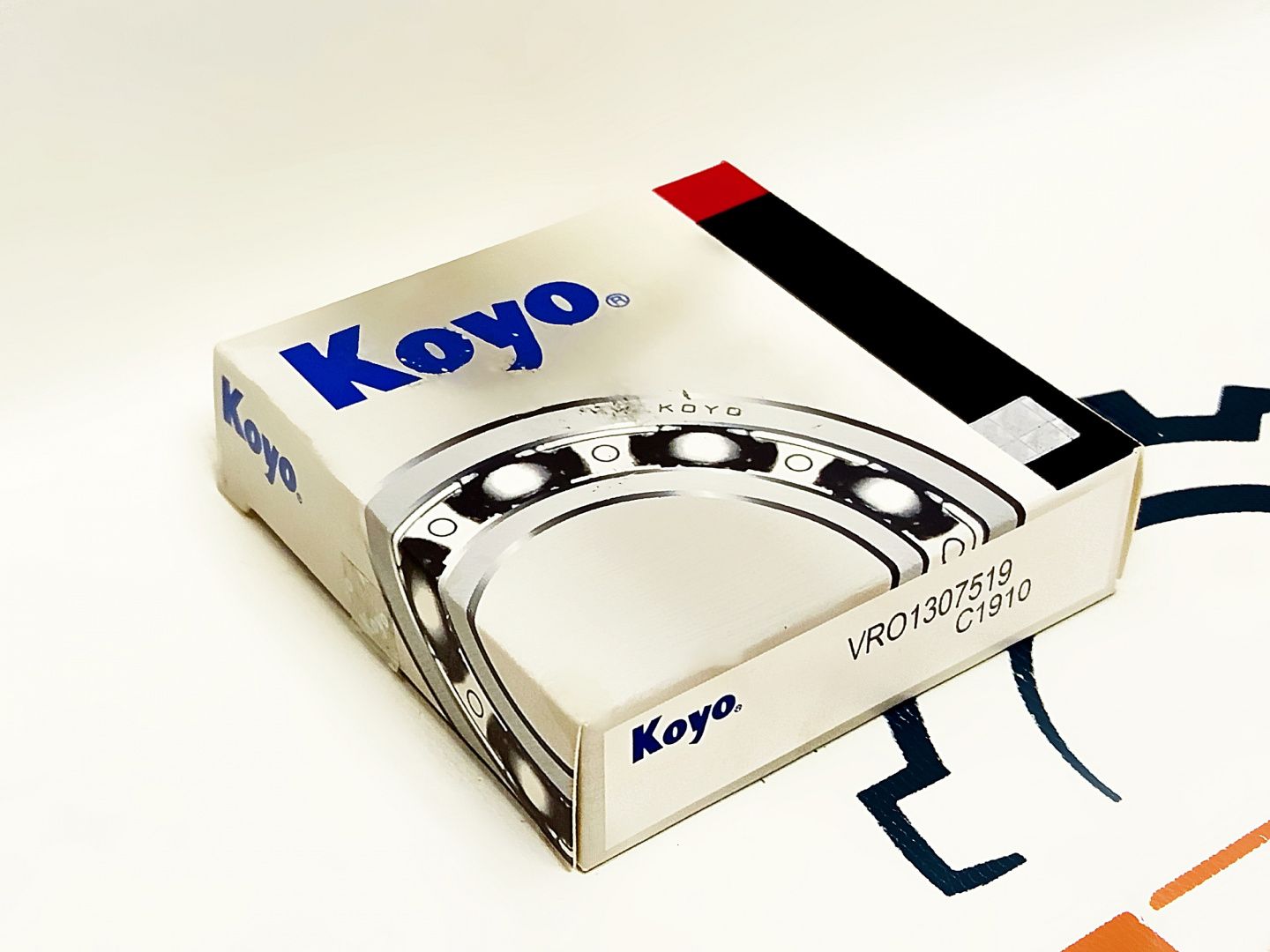Подшипник вторичного вала КПП ГАЗель 3302/Бизнес/Next (ролик.) (30x75x19) "KOYO" (VRO1307519)